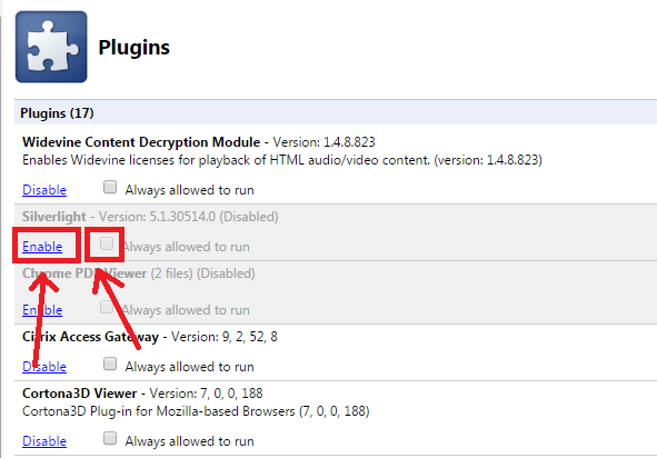 Silverlight Plagins for All2
